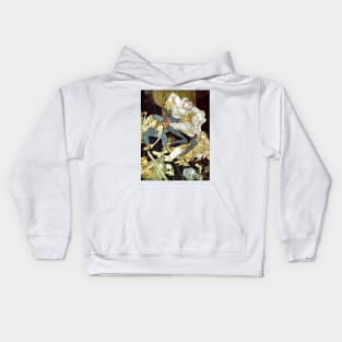 King Pest - Arthur Rackham for Edgar Allan Poe Kids Hoodie